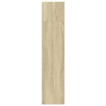vidaXL Bibliotecă, stejar sonoma, 80x24x109 cm, lemn prelucrat vidaXL Bibliotecă, stejar sonoma, 80x24x109 cm, lemn prelucrat