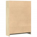 vidaXL Bibliotecă, stejar sonoma, 80x24x109 cm, lemn prelucrat vidaXL Bibliotecă, stejar sonoma, 80x24x109 cm, lemn prelucrat