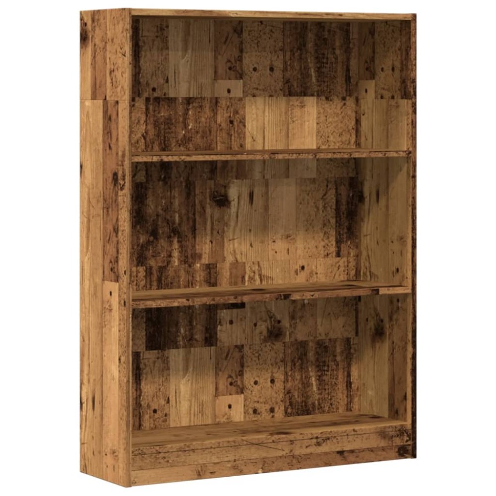 vidaXL Bibliotecă, lemn vechi, 80x24x109 cm, lemn prelucrat