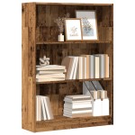 vidaXL Bibliotecă, lemn vechi, 80x24x109 cm, lemn prelucrat vidaXL Bibliotecă, lemn vechi, 80x24x109 cm, lemn prelucrat