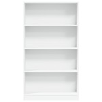 vidaXL Bibliotecă, alb, 80x24x143 cm, lemn prelucrat vidaXL Bibliotecă, alb, 80x24x143 cm, lemn prelucrat