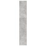 vidaXL Bibliotecă, gri beton, 80x24x143 cm, lemn prelucrat vidaXL Bibliotecă, gri beton, 80x24x143 cm, lemn prelucrat