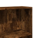 vidaXL Bibliotecă, stejar fumuriu, 80x24x143 cm, lemn prelucrat