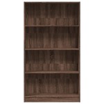 vidaXL Bibliotecă, stejar maro, 80x24x143 cm, lemn prelucrat vidaXL Bibliotecă, stejar maro, 80x24x143 cm, lemn prelucrat