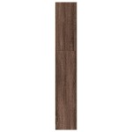 vidaXL Bibliotecă, stejar maro, 80x24x143 cm, lemn prelucrat vidaXL Bibliotecă, stejar maro, 80x24x143 cm, lemn prelucrat