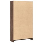 vidaXL Bibliotecă, stejar maro, 80x24x143 cm, lemn prelucrat vidaXL Bibliotecă, stejar maro, 80x24x143 cm, lemn prelucrat