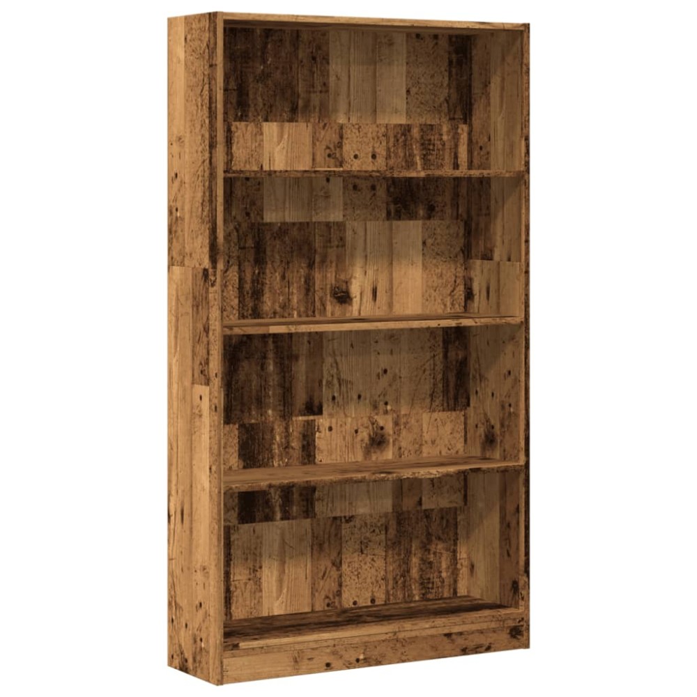 vidaXL Bibliotecă, lemn vechi, 80x24x143 cm, lemn prelucrat