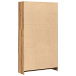 vidaXL Bibliotecă, stejar artizanal, 80x24x143 cm, lemn prelucrat vidaXL Bibliotecă, stejar artizanal, 80x24x143 cm, lemn prelucrat