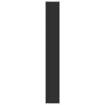 vidaXL Bibliotecă, negru, 80x24x176 cm, lemn prelucrat vidaXL Bibliotecă, negru, 80x24x176 cm, lemn prelucrat