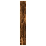 vidaXL Bibliotecă, stejar fumuriu, 80x24x176 cm, lemn prelucrat