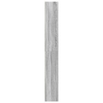 vidaXL Bibliotecă, gri sonoma, 80x24x176 cm, lemn prelucrat vidaXL Bibliotecă, gri sonoma, 80x24x176 cm, lemn prelucrat