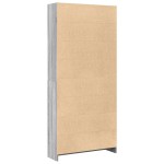 vidaXL Bibliotecă, gri sonoma, 80x24x176 cm, lemn prelucrat vidaXL Bibliotecă, gri sonoma, 80x24x176 cm, lemn prelucrat