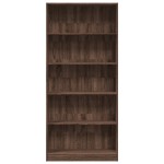vidaXL Bibliotecă, stejar maro, 80x24x176 cm, lemn prelucrat vidaXL Bibliotecă, stejar maro, 80x24x176 cm, lemn prelucrat