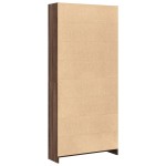 vidaXL Bibliotecă, stejar maro, 80x24x176 cm, lemn prelucrat vidaXL Bibliotecă, stejar maro, 80x24x176 cm, lemn prelucrat
