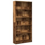 vidaXL Bibliotecă, lemn vechi, 80x24x176 cm, lemn prelucrat vidaXL Bibliotecă, lemn vechi, 80x24x176 cm, lemn prelucrat