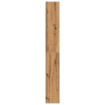vidaXL Bibliotecă, stejar artizanal, 80x24x176 cm, lemn prelucrat vidaXL Bibliotecă, stejar artizanal, 80x24x176 cm, lemn prelucrat