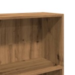 vidaXL Bibliotecă, stejar artizanal, 80x24x176 cm, lemn prelucrat vidaXL Bibliotecă, stejar artizanal, 80x24x176 cm, lemn prelucrat