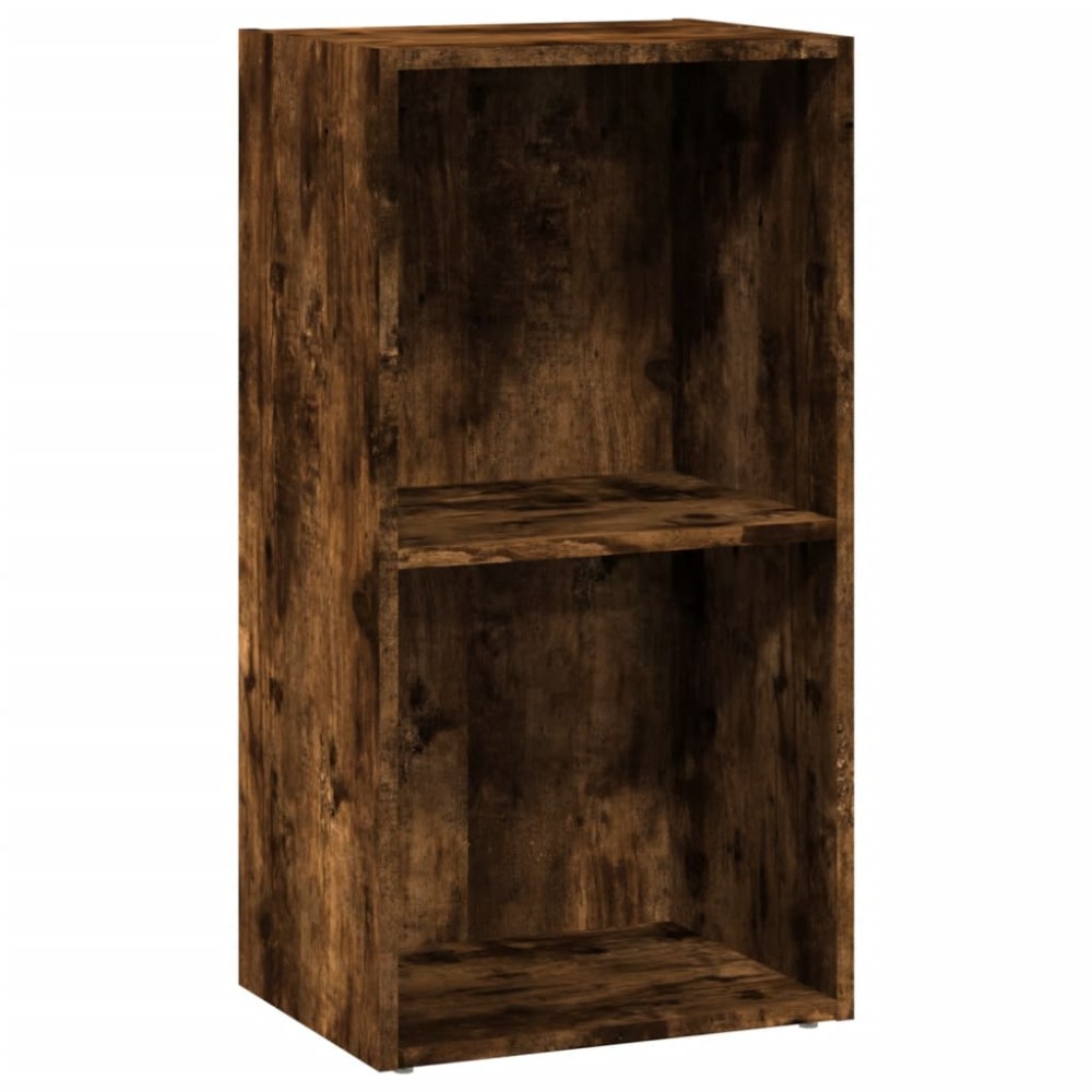 vidaXL Bibliotecă, stejar fumuriu, 40x30x77 cm, lemn prelucrat