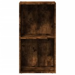 vidaXL Bibliotecă, stejar fumuriu, 40x30x77 cm, lemn prelucrat vidaXL Bibliotecă, stejar fumuriu, 40x30x77 cm, lemn prelucrat