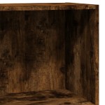 vidaXL Bibliotecă, stejar fumuriu, 40x30x77 cm, lemn prelucrat vidaXL Bibliotecă, stejar fumuriu, 40x30x77 cm, lemn prelucrat