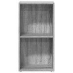vidaXL Bibliotecă, gri sonoma, 40x30x77 cm, lemn prelucrat vidaXL Bibliotecă, gri sonoma, 40x30x77 cm, lemn prelucrat