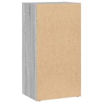 vidaXL Bibliotecă, gri sonoma, 40x30x77 cm, lemn prelucrat vidaXL Bibliotecă, gri sonoma, 40x30x77 cm, lemn prelucrat