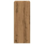 vidaXL Bibliotecă, stejar artizanal, 40x30x77 cm, lemn prelucrat vidaXL Bibliotecă, stejar artizanal, 40x30x77 cm, lemn prelucrat