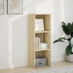 vidaXL Bibliotecă, stejar sonoma, 40x30x114 cm, lemn prelucrat vidaXL Bibliotecă, stejar sonoma, 40x30x114 cm, lemn prelucrat
