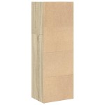 vidaXL Bibliotecă, stejar sonoma, 40x30x114 cm, lemn prelucrat vidaXL Bibliotecă, stejar sonoma, 40x30x114 cm, lemn prelucrat