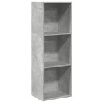 vidaXL Bibliotecă, gri beton, 40x30x114 cm, lemn prelucrat vidaXL Bibliotecă, gri beton, 40x30x114 cm, lemn prelucrat