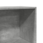 vidaXL Bibliotecă, gri beton, 40x30x114 cm, lemn prelucrat vidaXL Bibliotecă, gri beton, 40x30x114 cm, lemn prelucrat