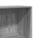 vidaXL Bibliotecă, gri sonoma, 40x30x114 cm, lemn prelucrat vidaXL Bibliotecă, gri sonoma, 40x30x114 cm, lemn prelucrat