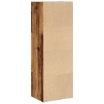vidaXL Bibliotecă, lemn vechi, 40x30x114 cm, lemn prelucrat vidaXL Bibliotecă, lemn vechi, 40x30x114 cm, lemn prelucrat