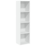 vidaXL Bibliotecă, alb, 40x30x152 cm, lemn prelucrat vidaXL Bibliotecă, alb, 40x30x152 cm, lemn prelucrat