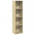 vidaXL Bibliotecă, stejar sonoma, 40x30x152 cm, lemn prelucrat vidaXL Bibliotecă, stejar sonoma, 40x30x152 cm, lemn prelucrat