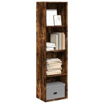 vidaXL Bibliotecă, stejar fumuriu, 40x30x152 cm, lemn prelucrat vidaXL Bibliotecă, stejar fumuriu, 40x30x152 cm, lemn prelucrat