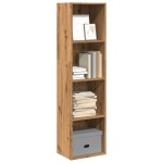 vidaXL Bibliotecă, stejar artizanal, 40x30x152 cm, lemn prelucrat vidaXL Bibliotecă, stejar artizanal, 40x30x152 cm, lemn prelucrat