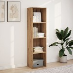 vidaXL Bibliotecă, stejar artizanal, 40x30x152 cm, lemn prelucrat vidaXL Bibliotecă, stejar artizanal, 40x30x152 cm, lemn prelucrat
