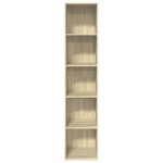 vidaXL Bibliotecă, stejar sonoma, 40x30x189 cm, lemn prelucrat vidaXL Bibliotecă, stejar sonoma, 40x30x189 cm, lemn prelucrat