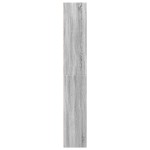 vidaXL Bibliotecă, gri sonoma, 40x30x189 cm, lemn prelucrat vidaXL Bibliotecă, gri sonoma, 40x30x189 cm, lemn prelucrat