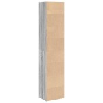 vidaXL Bibliotecă, gri sonoma, 40x30x189 cm, lemn prelucrat vidaXL Bibliotecă, gri sonoma, 40x30x189 cm, lemn prelucrat