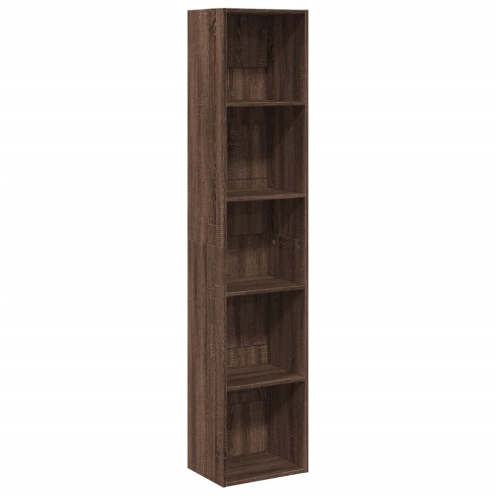 vidaXL Bibliotecă, stejar maro, 40x30x189 cm, lemn prelucrat