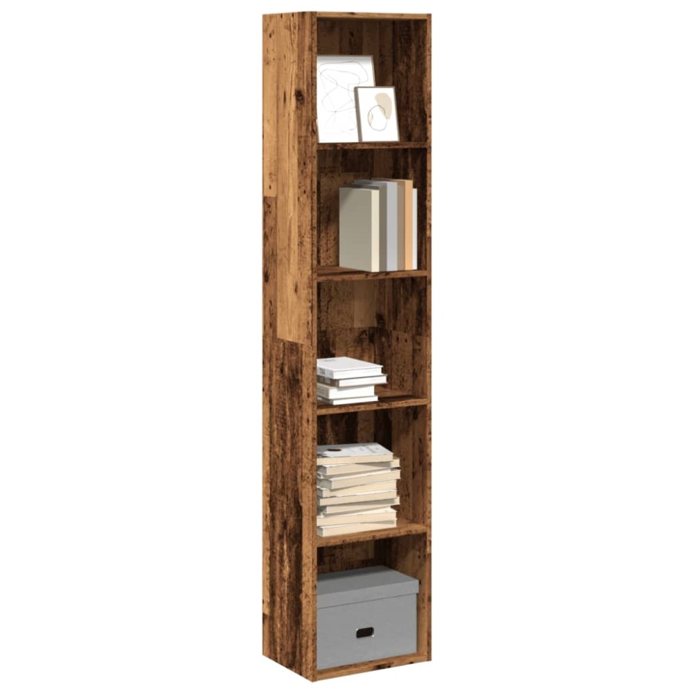 vidaXL Bibliotecă, lemn vechi, 40x30x189 cm, lemn prelucrat