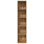 vidaXL Bibliotecă, stejar artizanal, 40x30x189 cm, lemn prelucrat vidaXL Bibliotecă, stejar artizanal, 40x30x189 cm, lemn prelucrat