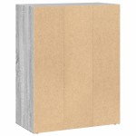 vidaXL Bibliotecă, gri sonoma, 60x30x77 cm, lemn prelucrat vidaXL Bibliotecă, gri sonoma, 60x30x77 cm, lemn prelucrat
