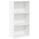 vidaXL Bibliotecă, alb, 60x30x114 cm, lemn prelucrat
