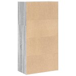 vidaXL Bibliotecă, gri sonoma, 60x30x114 cm, lemn prelucrat vidaXL Bibliotecă, gri sonoma, 60x30x114 cm, lemn prelucrat