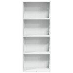 vidaXL Bibliotecă, alb, 60x30x152 cm, lemn prelucrat
