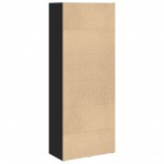 vidaXL Bibliotecă, negru, 60x30x152 cm, lemn prelucrat vidaXL Bibliotecă, negru, 60x30x152 cm, lemn prelucrat