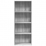 vidaXL Bibliotecă, gri sonoma, 60x30x152 cm, lemn prelucrat vidaXL Bibliotecă, gri sonoma, 60x30x152 cm, lemn prelucrat